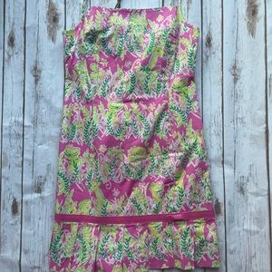 Lilly Pulitzer Demi Dress in Millionaires Row Derby Print. Women Size 4